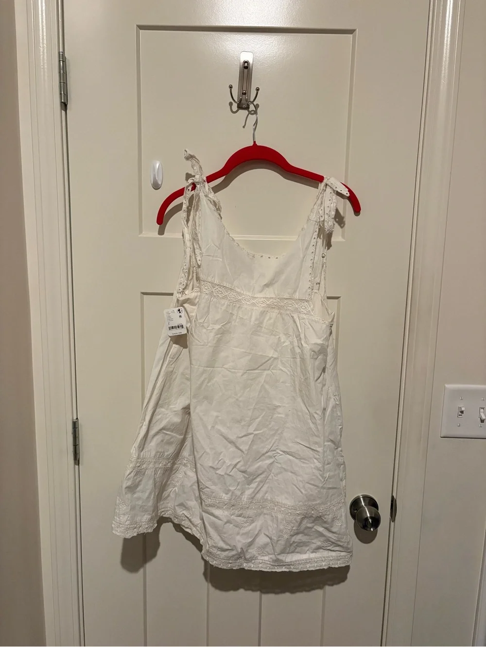 Free People Penelope Mini Dress Ivory Small NWT - Picture 5 of 5